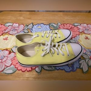 Converse All Star Chuck Taylor Low Sneakers W10 M8 in Yellow Zitron!